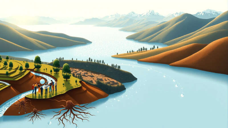 Armonía sostenible entre naturaleza y progreso