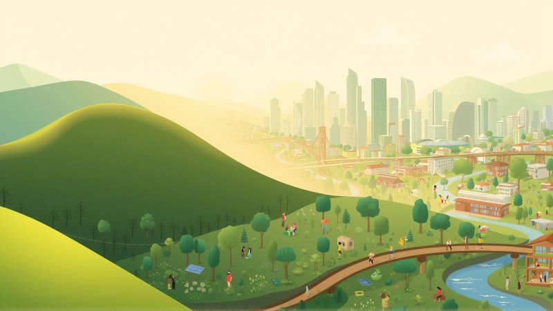 Armonía natural y urbana