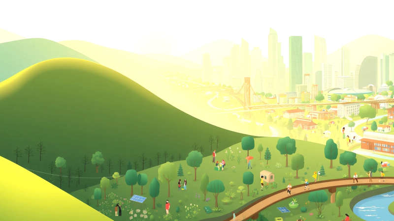 Armonía natural y urbana