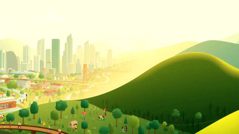 Armonía natural y urbana